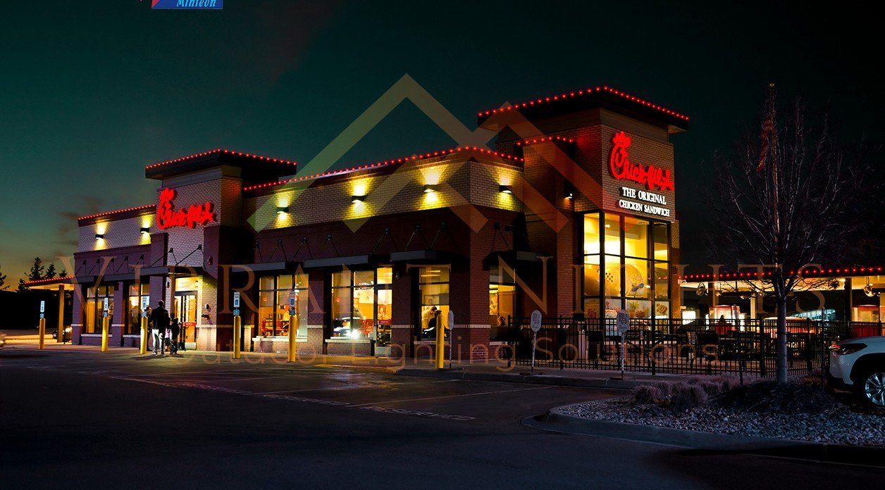 Chick-fil-A commercial lighting