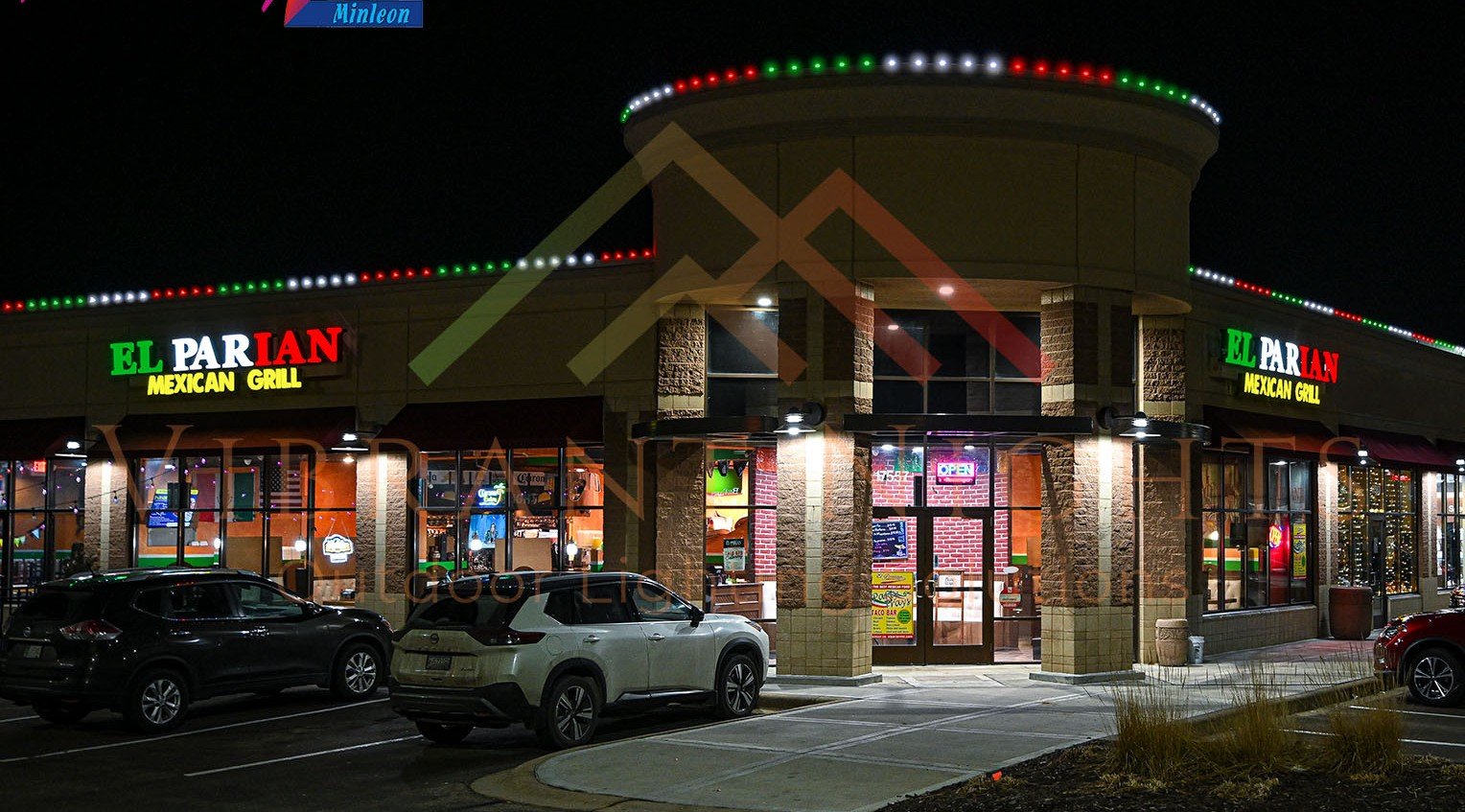 El Parian restaurant lighting
