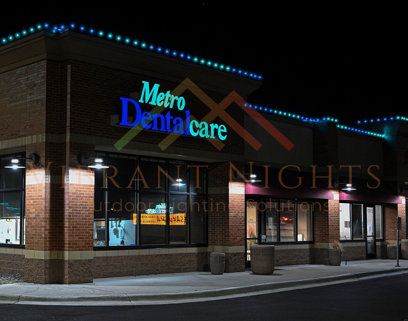 Metro Dental commercial lighting