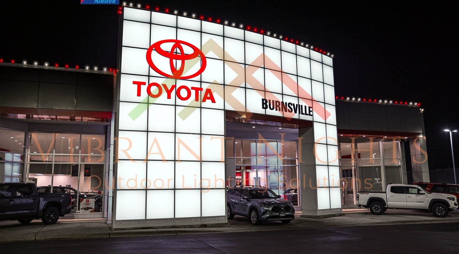 Toyota dealership lighting